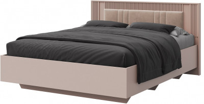 Кровать КИНГ-САЙЗ 180х200 "Харди" - Белый текстурный/Ясень белый