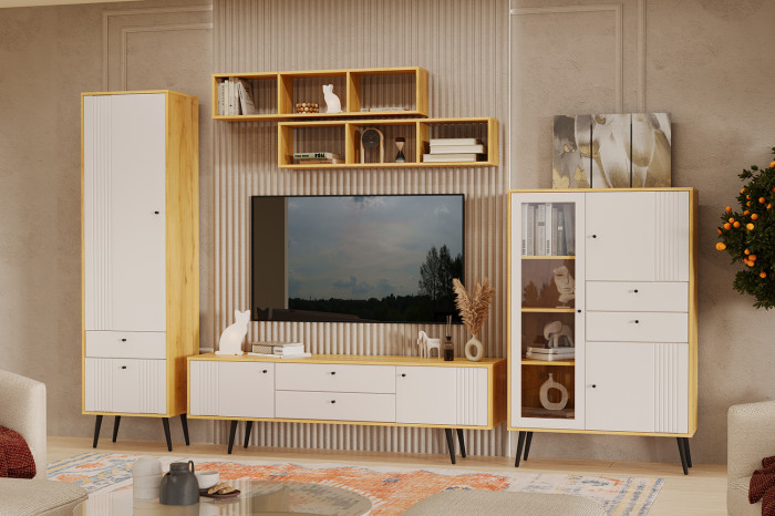 Гостиная "Вега Саксония" (комплект 1) МП