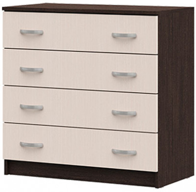 КМ 554М Бася ЛДСП комод 4 ящ. венге/белфорт