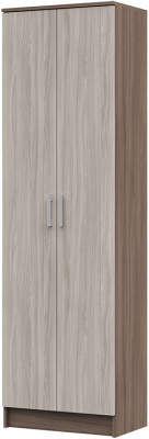 ШК-203 Машенька ЛДСП шкаф скалка (600*2020*380) шимо темный/шимо светлый