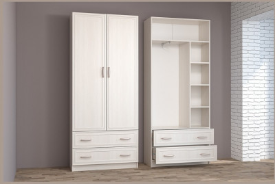 Иннэс-6 Рамка Шкаф 2-створчатый (Бодега белая)