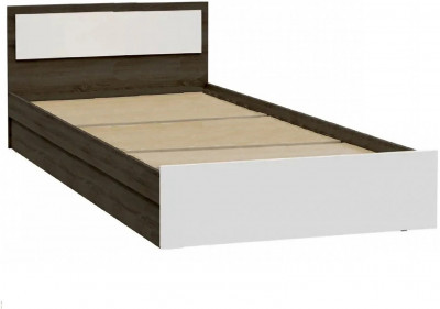 Мартина Кровать 90 (Венге / Белый)