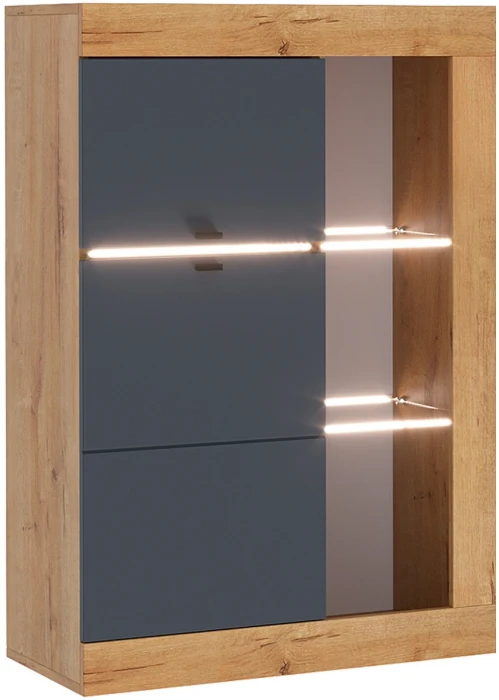 Прага Модульная Гостиная, вариант №1, вотан/Графит