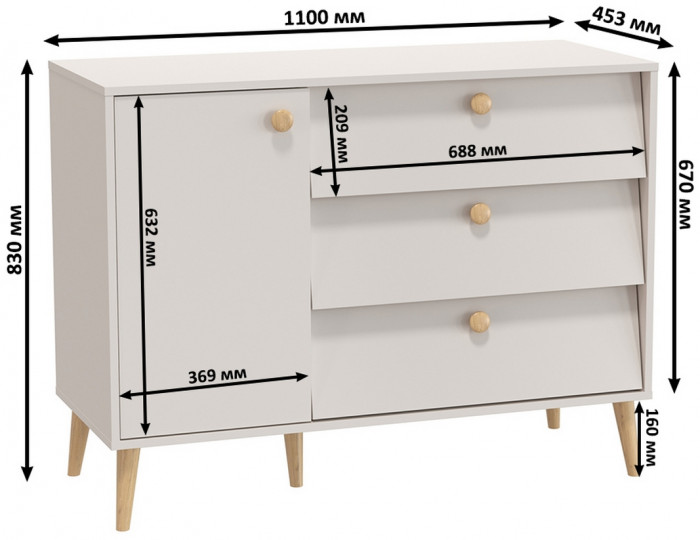 Афина Спальня 16-1200, цвет кашемир серый, сп.м. 1200х2000 мм., б/м, основание есть - фанера