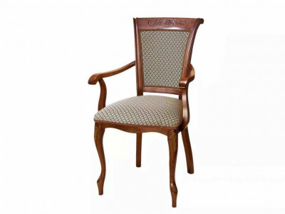 Кресло С-19 вишня/агата коричневая