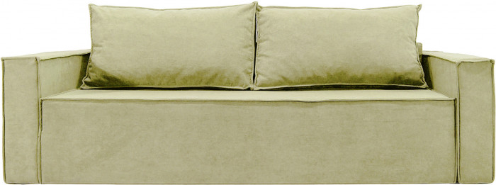 Диван-еврокнижка Амстердам 140, рогожка коричневая