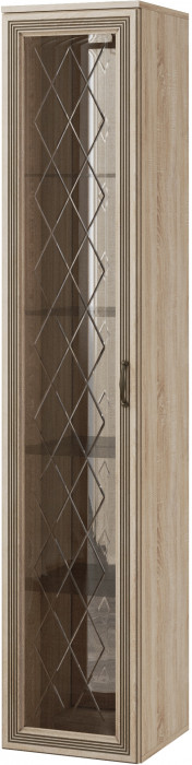 Ливорно Пенал-витрина ЛШ-7 дуб сонома