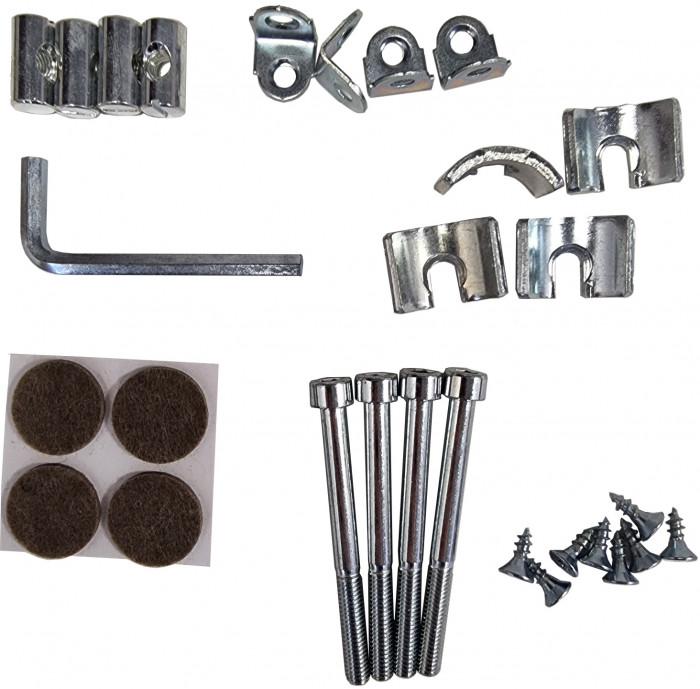 Три стула Мебель--24 Гольф-12 разборных, цвет орех, обивка ткань руми 812/8, ШхГхВ 40х40х100 см., от пола до верха сиденья 47 см (мягкая спинка)