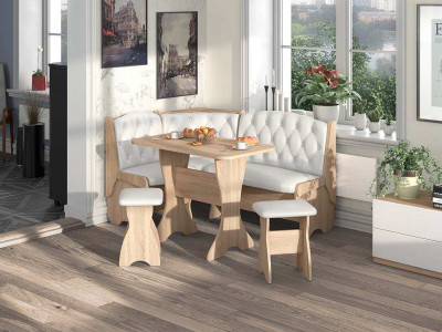 Кухонный набор Орхидея Люкс дуб сонома/милк