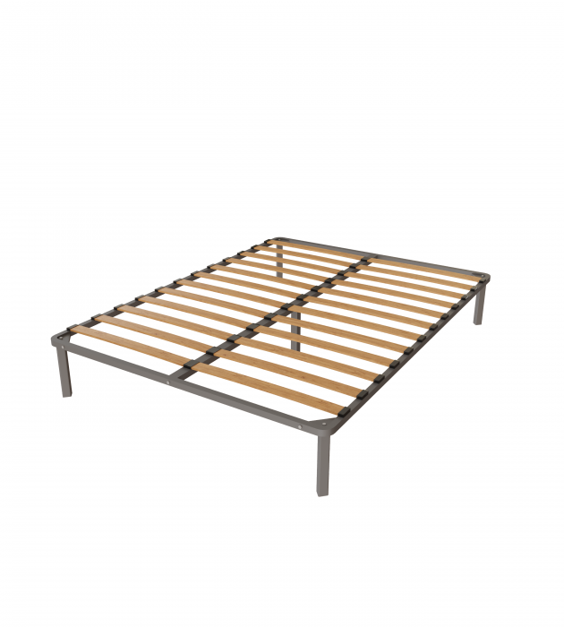 Манука Кровать интерьерная 140 бирюза, ортопед