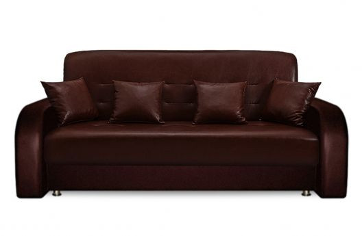 Диван-еврокнижка Амстердам 140, велюр черный