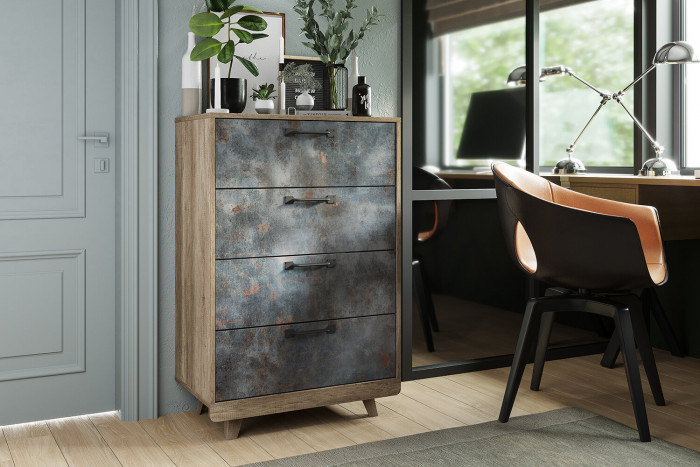 Комод "Мегаполис" КМ-02 Дуб каньон/M20