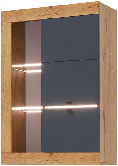 Прага Модульная Гостиная, вариант №2, вотан/Графит