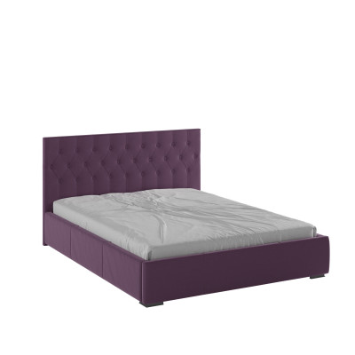 Октавия Кровать интерьерная 160 винный ромб, ПМ