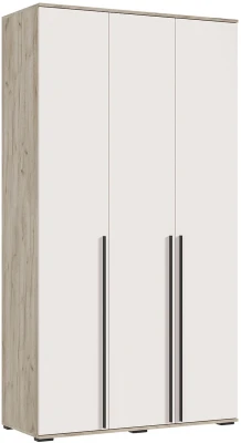 Норд Шкаф 3-х створчатый 1200, Крафт серый/Кашемир