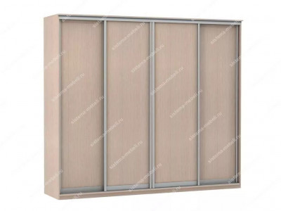 Шкаф купе Модерн 2362х450 4-х дверный 3-х секционный глухой ясень