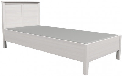 Кровать с ортопедическим основанием (дерево) Шерлоск 45 90х200, ясень светлый