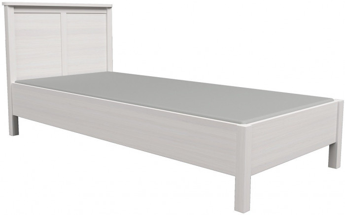 Кровать с ортопедическим основанием (дерево) Шерлоск 45 90х200, ясень светлый