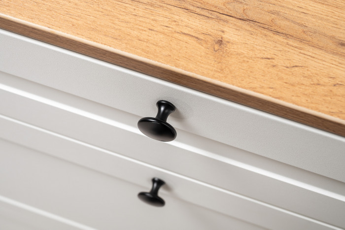 Остин Прихожая 49, белый шагрень/дуб крафт золотой