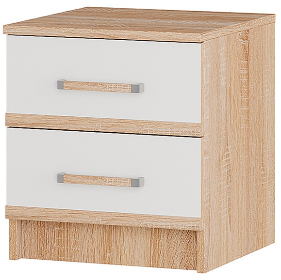 Тумба прикроватная с ящиками Сакура, дуб сонома