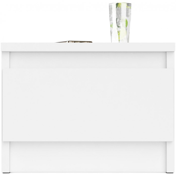 Мори Тумба прикроватная ТПМ400.1, цвет белый, ШхГхВ 40,4х34,6х30 см.