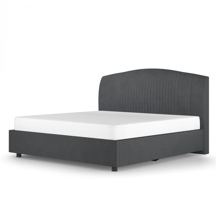 Кровать-12М с подъёмным  основанием 1600 графит