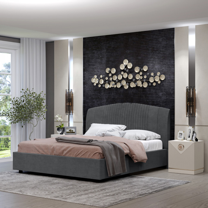 Кровать-12М с подъёмным основанием 1600 графит