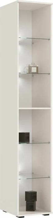 Норд Шкафы 800 + Пенал-стекло 400, Кашемир