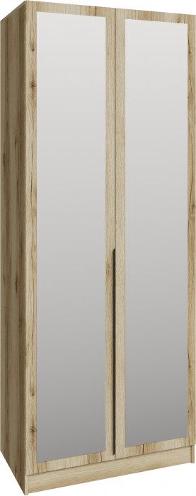 Шкаф Мадрид (0,9) с зеркалом, Дуб делано