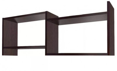 Полка навесная Кубик-5 Венге
