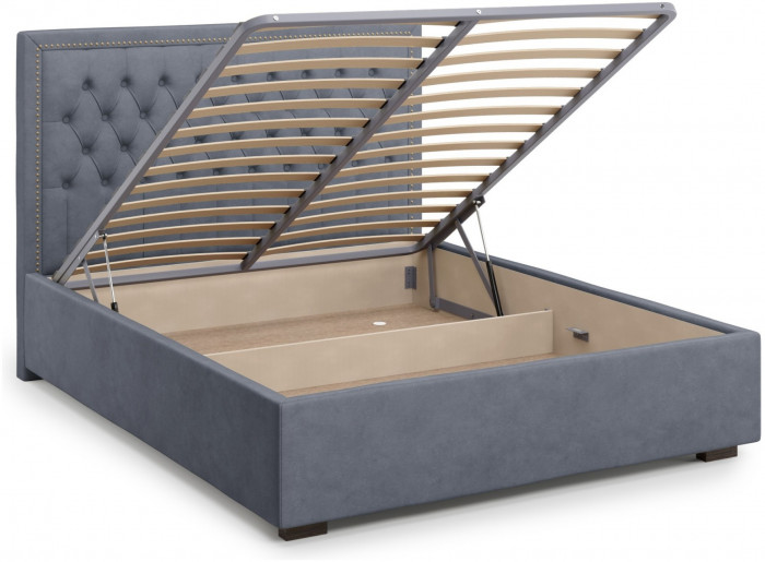 Кровать Orto 160 с подъемным механизмом, Velutto 32