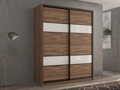 Шкаф-купе Кааппи 8 Орех Тьеполло 160х45х230 см