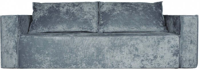 Диван-кровать Лофт Люкс Плюш, еврокнижка, 140х195, серый