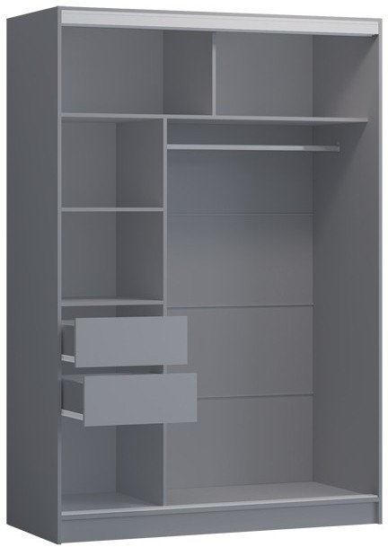 Шкаф-купе Альянс-10 ЛДСП 1700 (Белый)