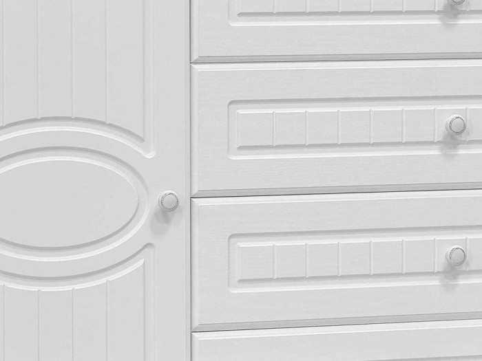 Прихожая Монако-4 белое дерево