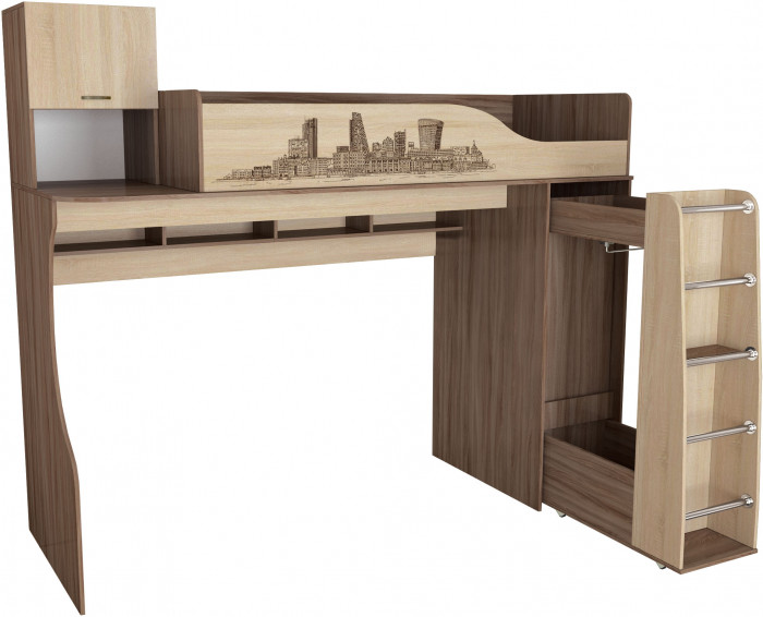 Подростковая Орион, набор 5, Ясень шимо/Дуб сонома