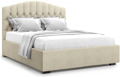 Кровать Lugano 140 с подъемным механизмом, Velutto 17