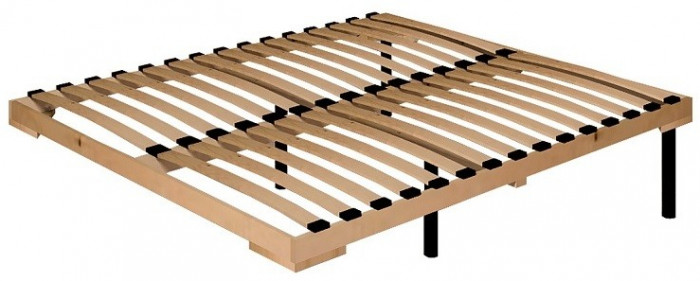 Кровать с ортопедическим основанием (дерево) Айрис 306 Люкс 180х200, дуб