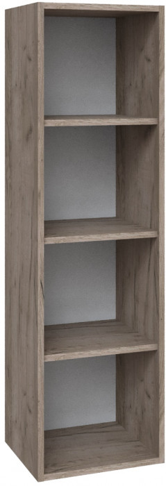 Модульная гостиная Альберо, композиция 2, Крафт серый/Крафт белый