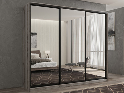 Шкаф-купе Кааппи 1 Эвок Окаменелый 180х60х230 см