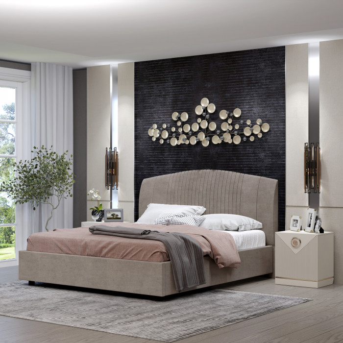 Кровать-12М с подъёмным основанием 1800 корица