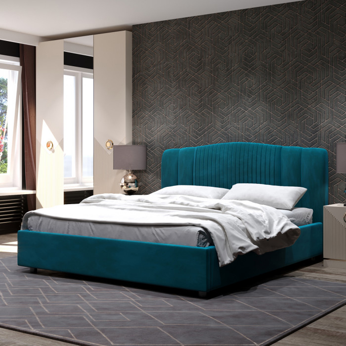 Кровать-12М с подъёмным основанием 1800 ментол