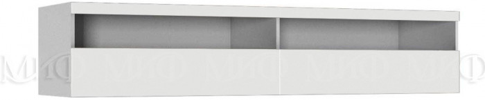 Гостиная Флорис, вариант №6 (Белый глянец, Белый)