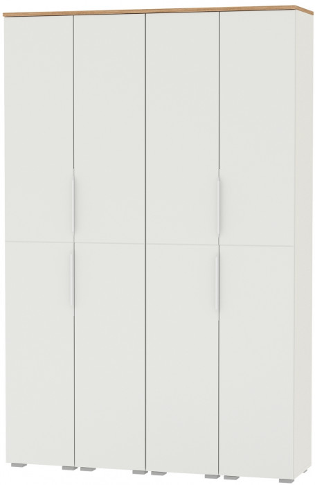 Октава Набор шкафов 45, белый шагрень/дуб крафт золотой/фасады МДФ белый шагрень