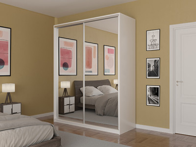 Шкаф-купе Лаурус 1 Белый 180х58х220 см