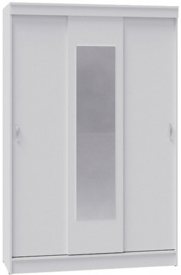 Шкаф-купе Бася белый