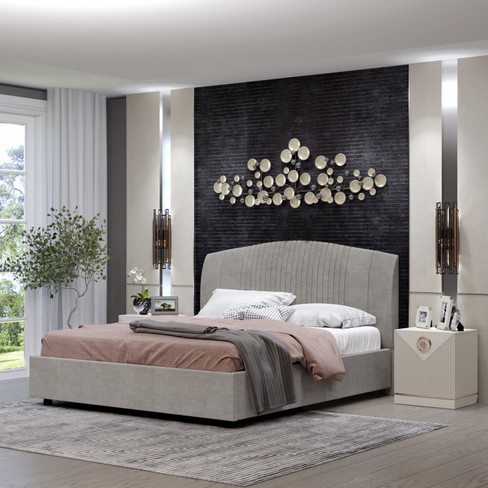 Кровать-12М с подъёмным основанием 1800 дым