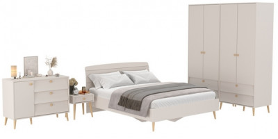 Афина Спальня 37-1600, кашемир серый