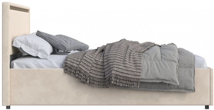 Кровать 120 с ортопед. основанием КР-431-М-12, Микровелюр Zeekr-3