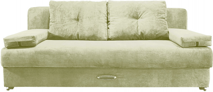 Диван-еврокнижка Амстердам Мини люкс, 150, велюр бежевый